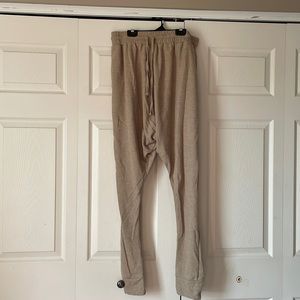 ASOS medium tan drop crotch beach pants